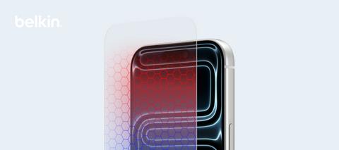 Belkin Titan SmartShield Pro Blue-to-Red Light screen protector