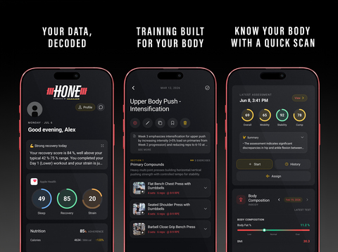 Gold's Gym® today unveiled ‘Hone – Powered by Gold's Gym’, a new mobile app developed in partnership with Demotu to enhance and evolve member fitness training.