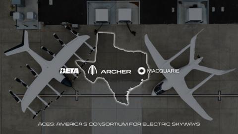America's Consortium for Electric Skyways (ACES) announces plans to bring its interoperable charging network to Texas to support TxDOT air taxi operations under the White House's eVTOL Integration Pilot Program (eIPP).
