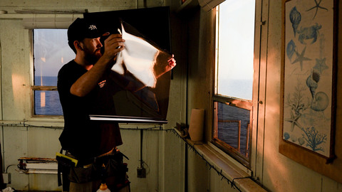 Tint World® Automotive Styling Centers™ and XPEL recently applied protective window film to the Frying Pan Shoals Tower, a decommissioned U.S. Coast Guard light station located 34 miles off the North Carolina coast, now operating as a nonprofit eco-tourism destination. The XPEL window film helps the off-grid structure block a significant amount of solar heat to conserve battery and generator power. 