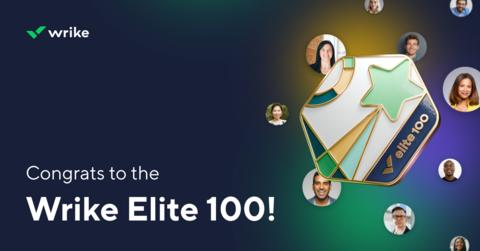 original Wrike Elite 100 Winners Announced