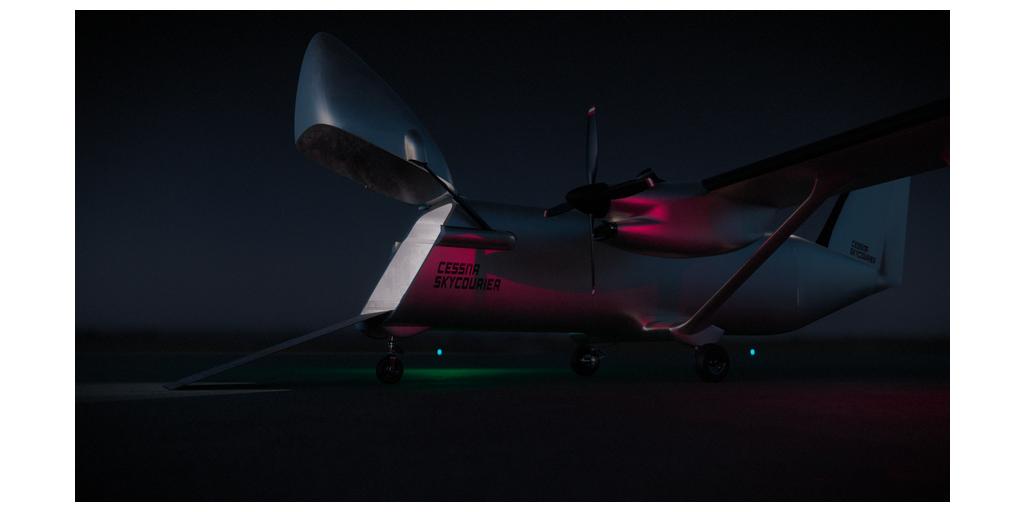  Textron Aviation e Merlin presentano il velivolo Cessna SkyCourier UX