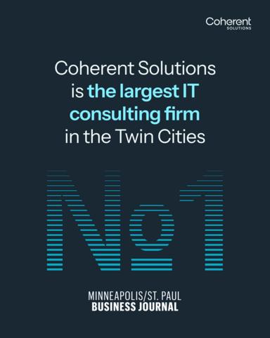 original Coherent Solutions is the largest IT consulting firm in the Twin Cities