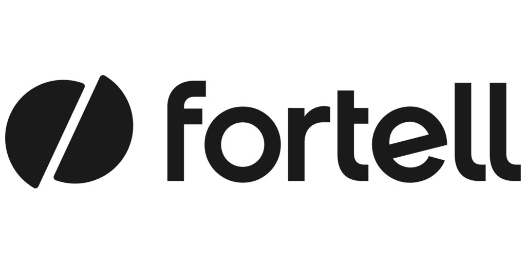 Fortell Primary Lockup Black
