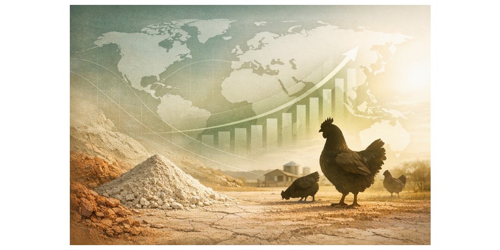 Arcilla australiana única: la solución sin antibióticos de Multi Minerals Australia para la producción avícola