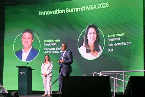 original Walid Sheta, President, MEA Zone at Schneider Electric, releasing the company's 2026 Industrial AI in CPG Study for the UAE, at Schneider Electric Innovation Summit MEA (Photo: AETOSWire)