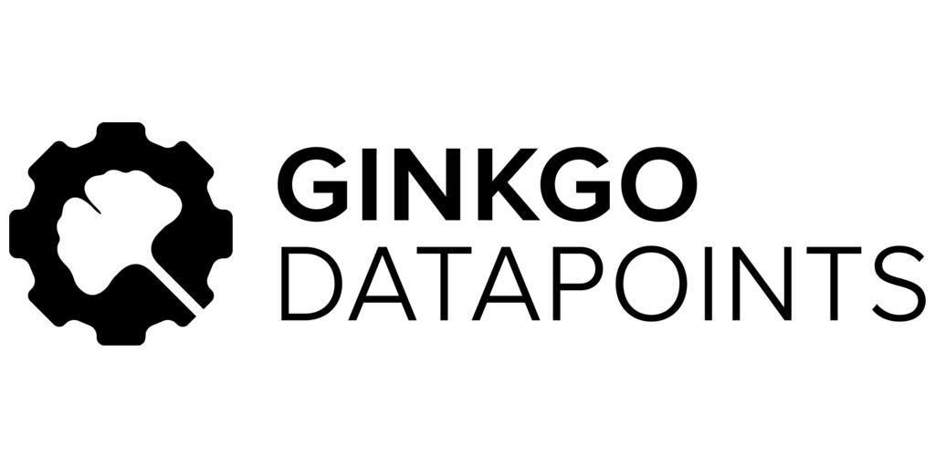 Ginkgo Datapoints Logo Horizontal Black