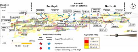 original Drilling Highlights from 2026 Drilling program