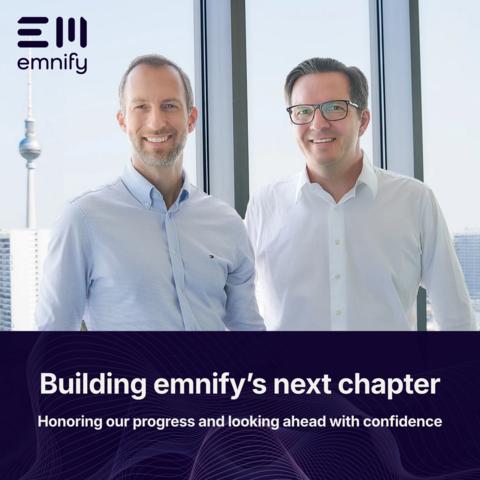 original Frank Stoecker, Executive Chairman, and Kenneth De Spiegeleire, CEO of emnify.