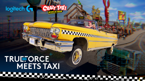 original SEGA joins Logitech G's elite Developer Alliance, granting access to cutting-edge tech to optimize games for wheels like the G923 and RS50 on the iconic Crazy Taxi title.
