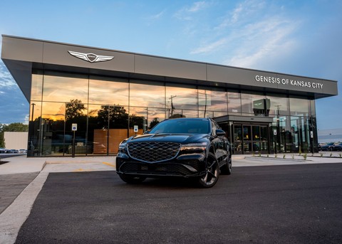 original Genesis of Kansas City's beautiful new location at 7220 W Frontage Road in Merriam. Photo credit: Tate Cardinal