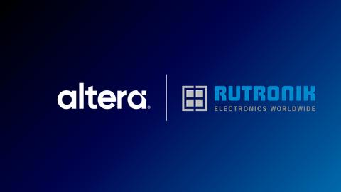 Altera and Rutronik have signed a strategic distribution agreement to expand customer access to Altera's FPGA portfolio across Europe.