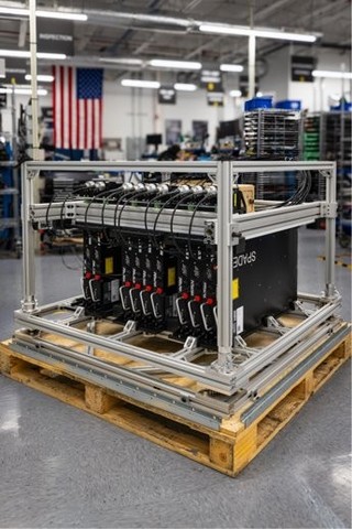 original Valaris, Attalon's scalable high-energy laser subsystem, prepared for shipment from their U.S. manufacturing facility in Bloomfield, CT. Built for the demands of operational directed energy, Valaris delivers high-power laser capability in an architecture engineered for reliability, maintainability, and production at scale. Today marks Attalon's first Valaris shipment in support of an international defense program, expanding the reach of U.S. built technology and strengthening the capabilities available to the U.S. warfighter and allied forces.