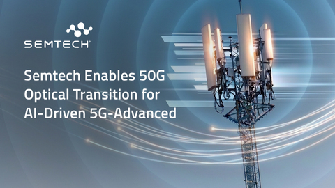 Now shipping in volume, Semtech’s mobile transport portfolio enables system vendors and operators to deploy the fronthaul architecture required by many of today's radio platforms.