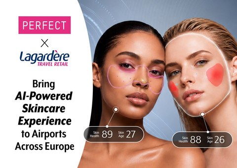 Lagardère Travel Retail Brings AI-Powered Skincare Recommendations to Airports with Perfect Corp.’s Skincare Pro