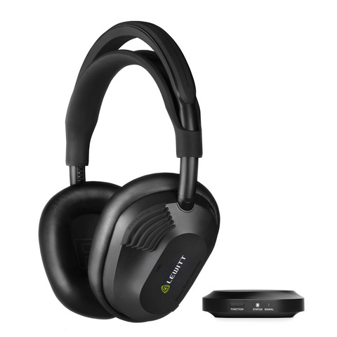 original LEWITT’s new LW6 wireless headphones for studio and audio production engineers, enabled with SPARK LE-UWB™ wireless connectivity.