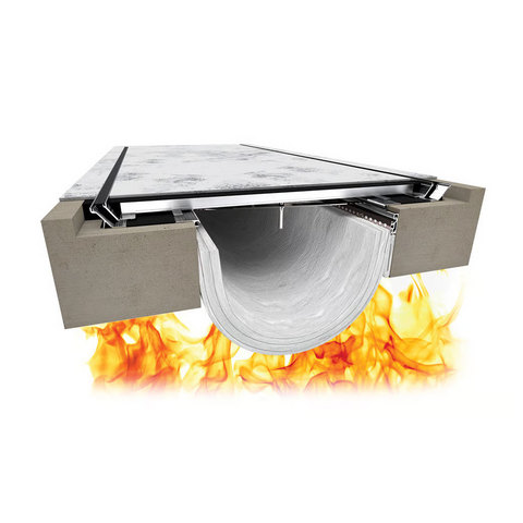 Image of Inpro's Fireline® 940 lateral shear fire blanket in use.