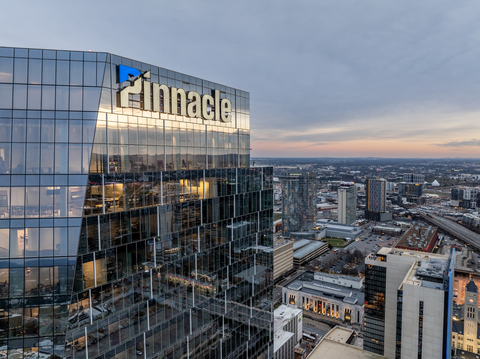 Pinnacle Financial Partners bank headquarters in Nashville, TN.