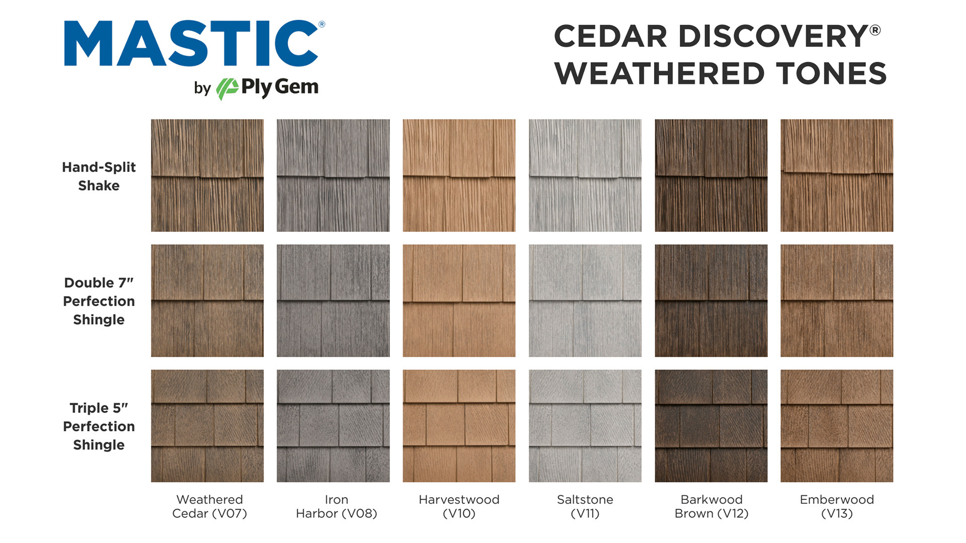 The Mastic® Brand Introduces New Weathered Tones™ Siding Color