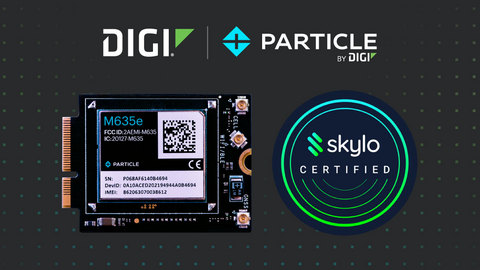Particle M635e Achieves Skylo Certification for Satellite IoT Connectivity