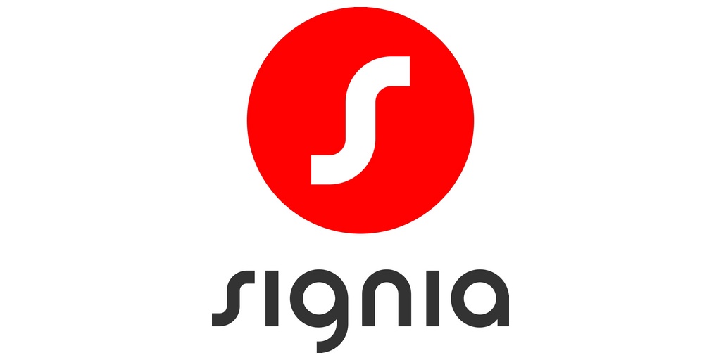 Signia Introduces MaX, Powered by Acoustic Intelligence™: World's First AI Hearing Aid Platform with 4 DNNs 3 The Signia Logo LB RGB copy