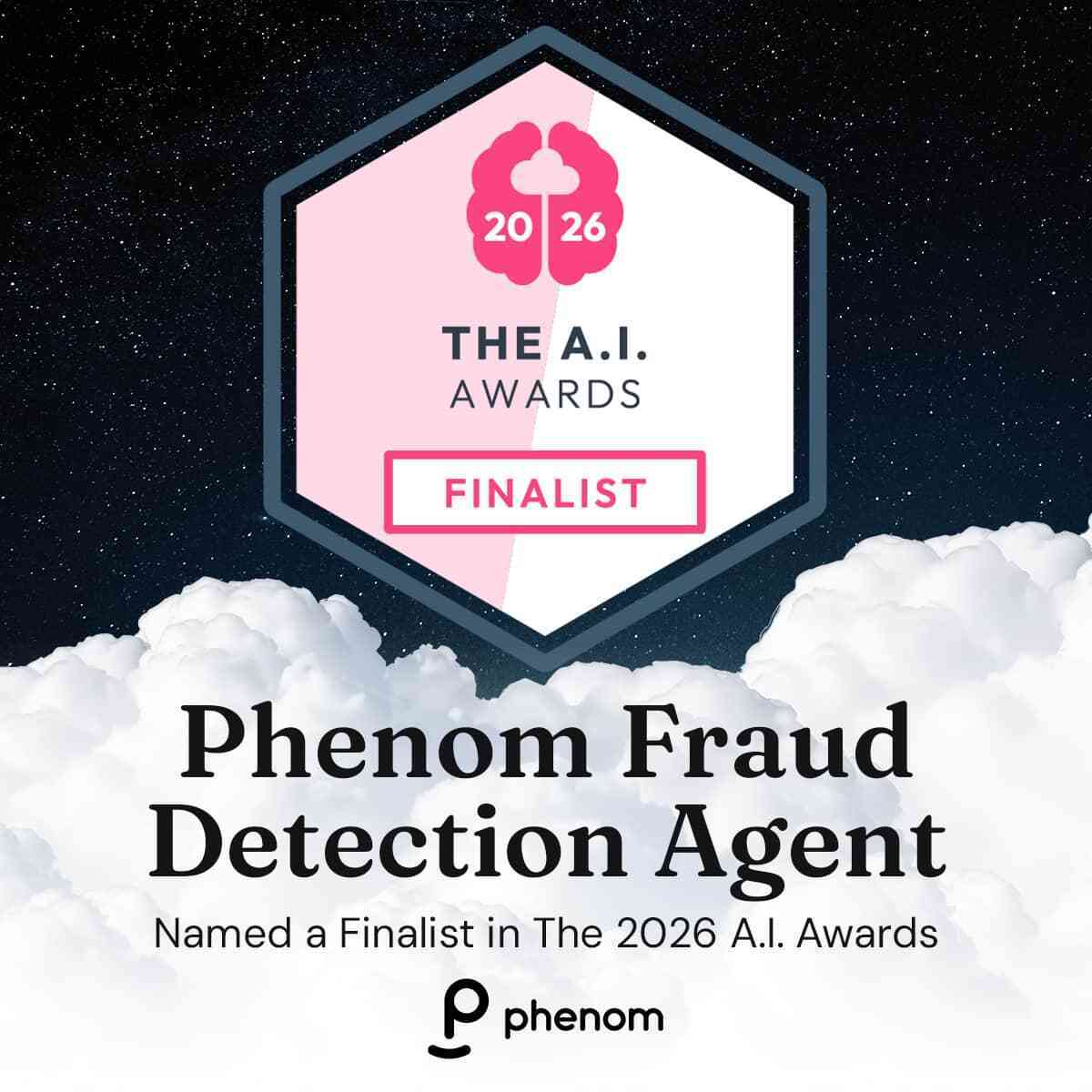 Phenom Fraud Detection Agent Named a Finalist in The 2026 A.I. Awards