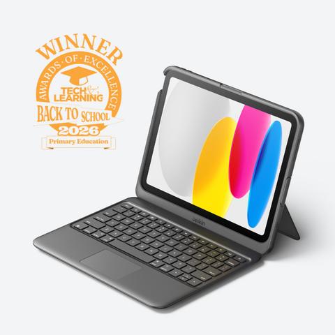 The Connect Rugged USB-C Keyboard Folios have been named a winner in the Tech & Learning Awards of Excellence: Back to School 2026 in the Primary Education category