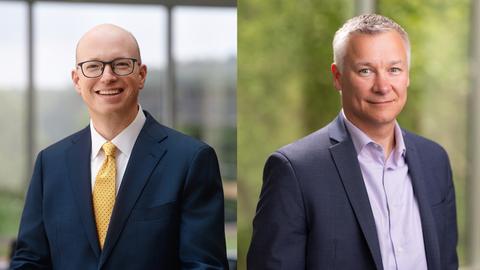 original Casey Hardeman (left) and Dom Lebel (right)