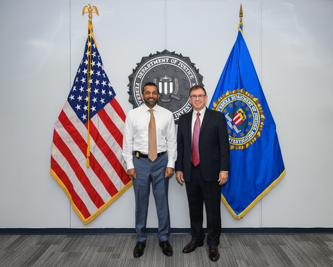 original FBI Director Kash Patel and Everfox Chairman & CEO Dave Wajsgras