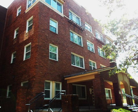 The Alexandria existing exterior. Photo Credits: Hunt Capital Partners