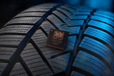 POLYN's VibroSense TMS vastly improves tire-road grip sensing.