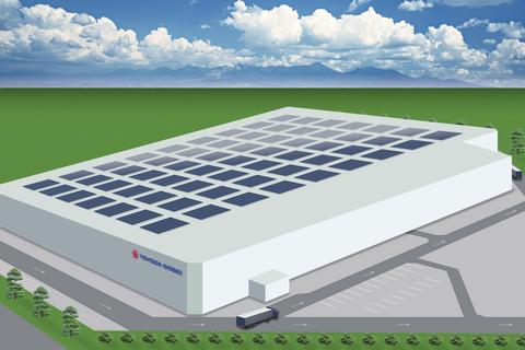 original Rendering of new plant