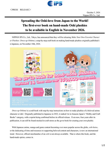 original Make Your Own Favorite Character Plushies: Dress-up Oshinui