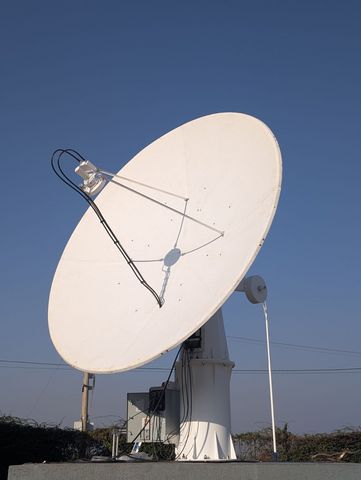 original ATLAS Space Operations New 3.7M Antenna Located in Mwulire, Rwanda
