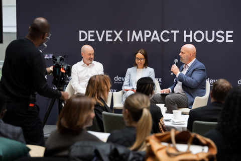 thumbnail Mike Bracken, Lauren Kahn. Credit: Joel S Photo LLC for Devex
