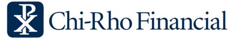 Chi-Rho Financial, LLC Logo