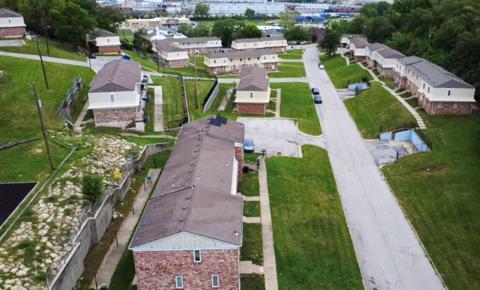 Existing buildings. Photo Credits: Hunt Capital Partners