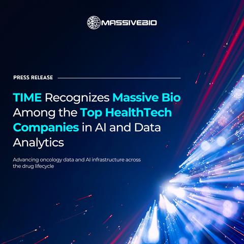 original TIME Recognizes Massive Bio Among the Top HealthTech Companies in AI and Data Analytics