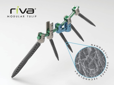 Riva Posterior Spinal Fixation System with NanoACTIV Surface Technology