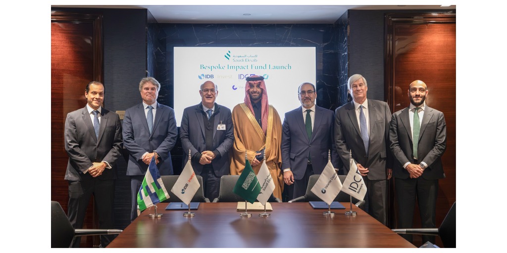  Saudi Eksab, IDB Invest, CAF, e IDC Network lanzan un fondo de impacto para ampliar el capital de crecimiento en el norte de América Latina