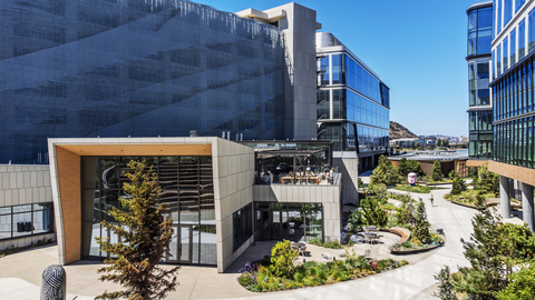 Kilroy Oyster Point campus. Farewinds is front and center. Photo credit: Rapt Studio