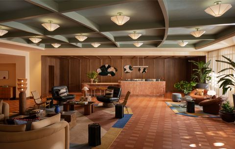 original The newly reimagined ground-floor lobby lounge at Hotel Indigo Raleigh. (Photo: Courtesy of Hotel Indigo Raleigh)