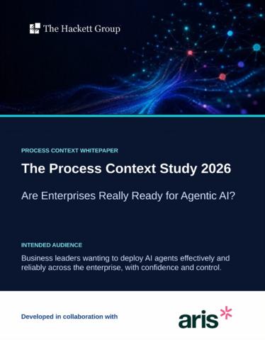 The Process Context Study 2026 found that companies experienced with strong process context were 5x more likely to be seeing successful outcomes from AI