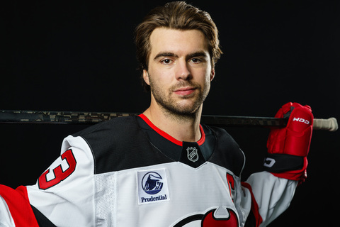 New Jersey Devils name Prudential Financial as first-ever away jersey patch partner; PGIM joins as away helmet decal partner.