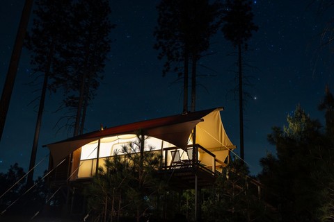 Under Canvas Yosemite, one of 18 Under Canvas properties now available to Eddie Bauer Adventure Club owners through the club's new Trail Partner network. (Photo: Under Canvas)