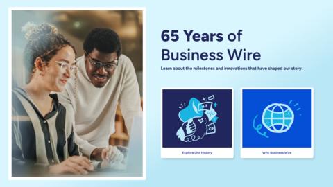 Browse Business Wire’s 65-year history.