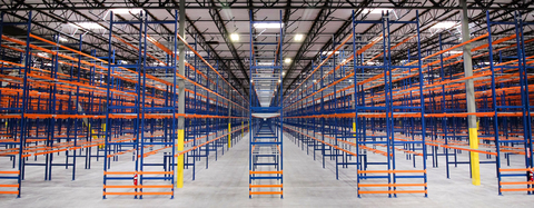 original Completed warehouse rack project by Wize Solutions