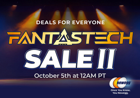 original Newegg's FantasTech Sale II runs October 5–11, 2026, with thousands of deals across more than 100 tech categories for shoppers in the U.S. and Canada.