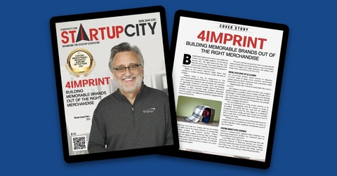 4imprint named Custom Promotional Products Supplier of the Year 2026 by StartUp City and featured in cover story of October Magazine publication