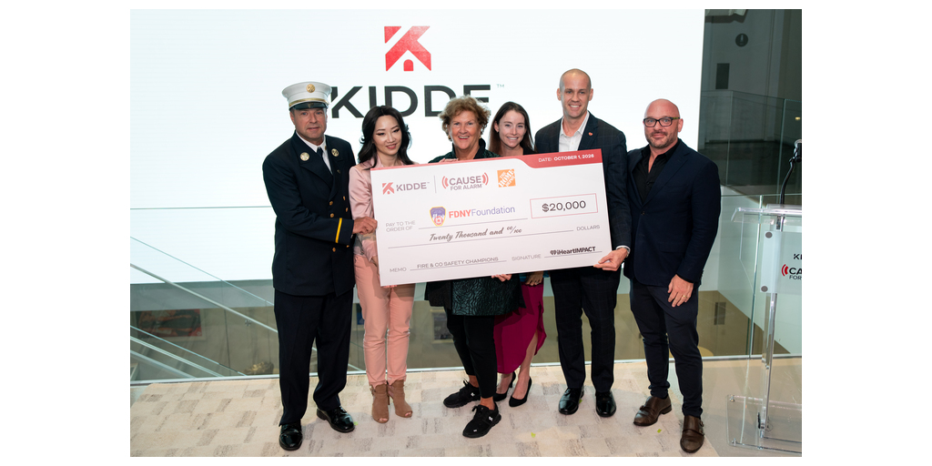 Kidde, iHeartMedia y The Home Depot reúnen a líderes de seguridad en el hogar en la ciudad de Nueva York previo al Mes de la Prevención de Incendios